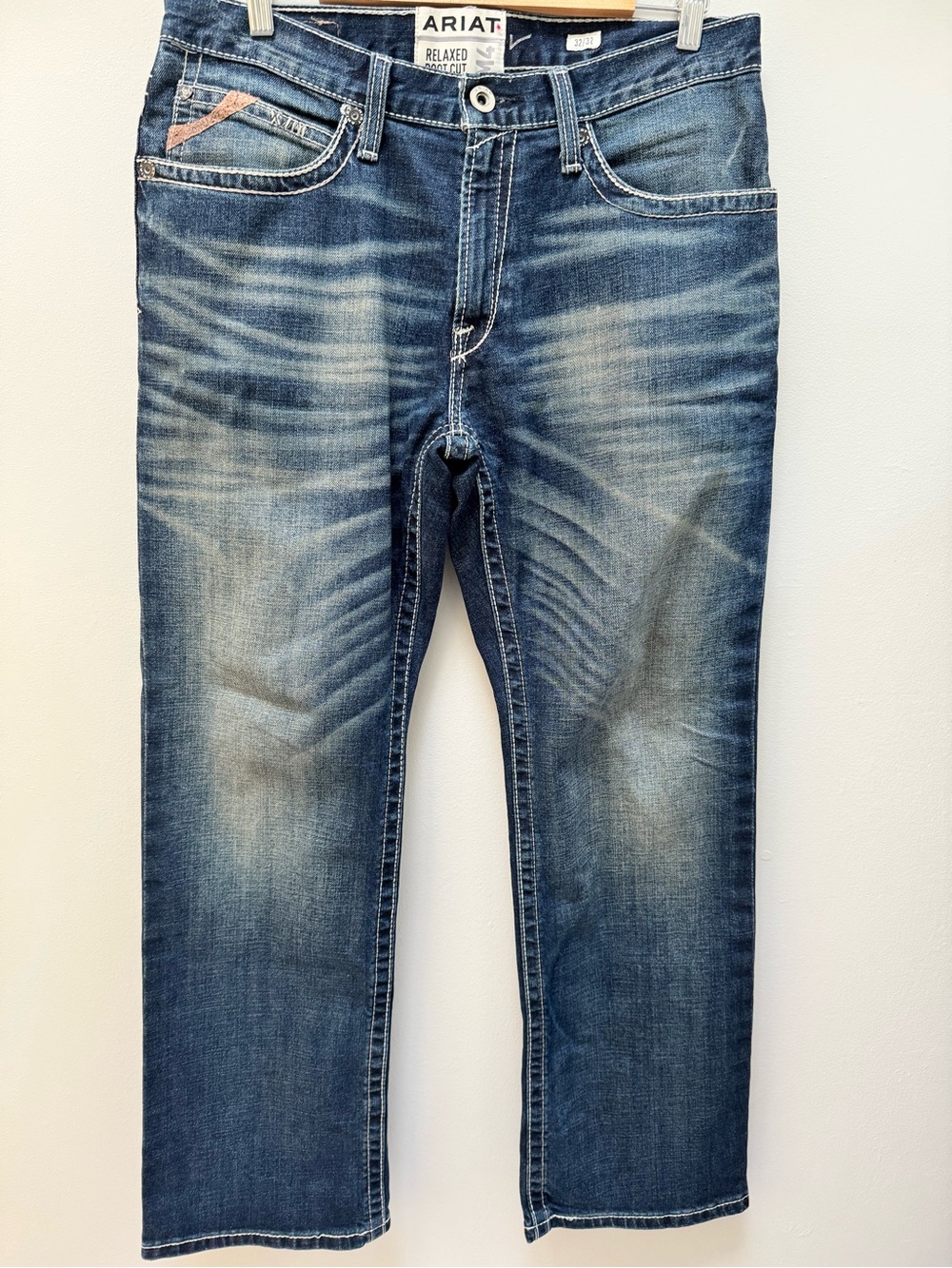 NWT! Ariat M4 Jeans Men’s 32x32 Relaxed Bootcut Western Work Denim - Picture 3 of 5